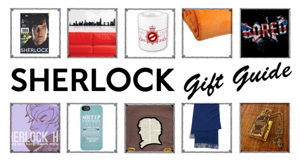 Perfect selection of holiday gifts for BBC Sherlock fans