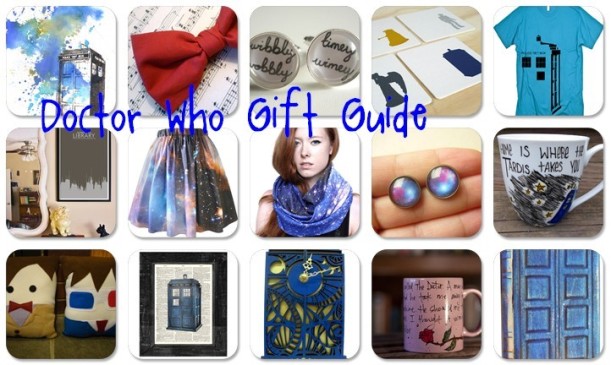 Doctor Who Gift Guide 2012 - perfect holiday gifts for your whovian friends!