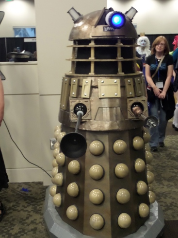 One attendee made a remote control Dalek. It was crazy and amazing.